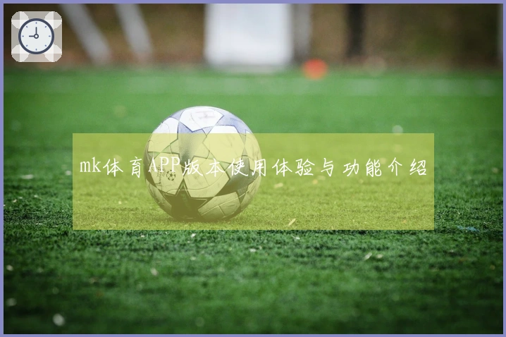 mk体育APP版本使用体验与功能介绍